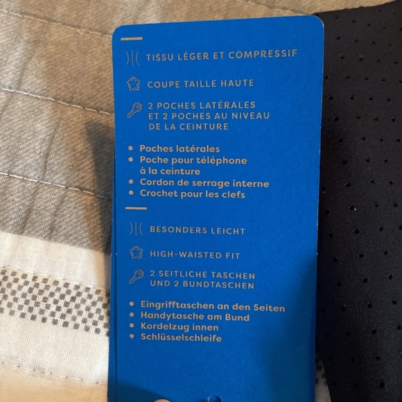 NWT Brooks Women Method 8’ short tight short leggings with pockets out of stock - Picture 5 of 9